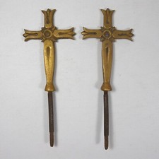 Coppia antichi crocifissi usato  Milano