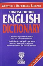 Websters concise english for sale  UK
