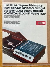 Wega 3200 hifi gebraucht kaufen  Aßlar