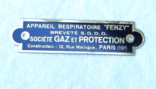 Plaque appareil respiratoire d'occasion  La Tour-du-Pin