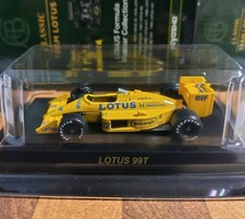 Kyosho 1/64 Lotus F1 Formula 99T 12 A. Senna com caixa, cartão comprar usado  Enviando para Brazil