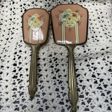 Antique floral 2pcs for sale  Marion