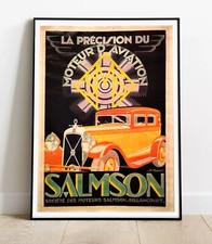 Poster vintage salmson d'occasion  L'Isle-sur-la-Sorgue