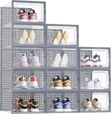 clear shoe box for sale  SALFORD