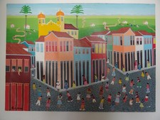 Tableau art naïf d'occasion  France