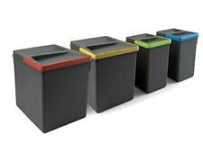 Emuca 8198523 Kontener recyklingowy do szuflady szufladowej, 266, 2x15L + 2x7L na sprzedaż  PL