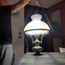 Lampadario vintage ottone usato  Torino