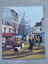 Tableau montmartre crispin d'occasion  Annemasse