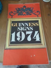 1974 guinness calendar for sale  ALSTON