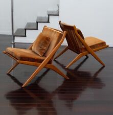 Pair oak scissor for sale  Los Angeles