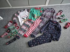 Weihnachts schlafanzug 122 gebraucht kaufen  Bremervörde