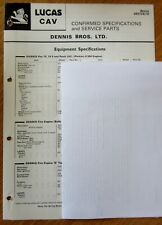 Dennis bros truck for sale  ANDOVER