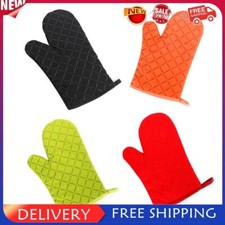 Luva de silicone para forno de cozinha antiderrapante resistente ao calor 200 graus porta-panelas #g comprar usado  Enviando para Brazil