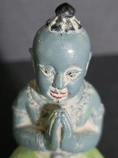 Antique wooden buddha for sale  ROCHESTER