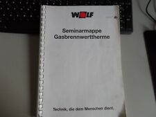 Seminarmappe gasbrennwerttherm gebraucht kaufen  Stadtoldendorf