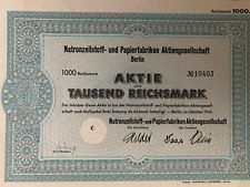 Altes wertpapier natron gebraucht kaufen  Wertheim