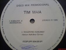 TIM MAIA SINGLE "TELEFONE" 86' DISCO MIX PROMO VG FUNK SOUL GROOVE BRAZIL 12" comprar usado  Brasil 