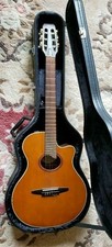 Usado, Guitarra acústica clássica elétrica Yamaha APX-6NA natural com estojo rígido comprar usado  Enviando para Brazil