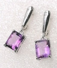 Amethyst hrringe 925 gebraucht kaufen  Deutschland