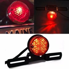Usado, Lanterna traseira de freio traseira de LED para ATV Chopper Bobber Cruiser Cafe Racer comprar usado  Enviando para Brazil