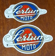 Coppia adesivi vintage usato  Macerata