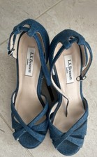Bennett shoes denim for sale  STOCKPORT