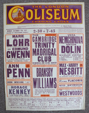 London coliseum 1927 for sale  PEVENSEY