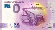 Billet souvenir musée d'occasion  France