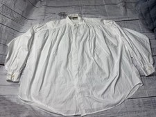 Usado, Camisa branca masculina internacional grande glam rock clubwear vintage anos 80 comprar usado  Enviando para Brazil