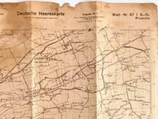Deutsche heereskarte pinerolo gebraucht kaufen  Speyer