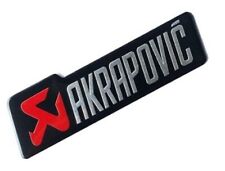 Adesivo akrapovic alta usato  Italia