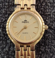 Majestic damen armbanduhr gebraucht kaufen  Satrup