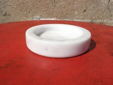 White marble ashtray d'occasion  Expédié en Belgium