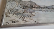 Peinture tableau aquarelle d'occasion  Gex