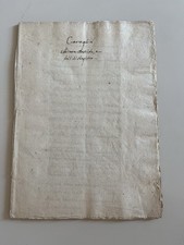 Antico manoscritto del usato  Pisa