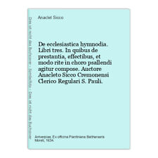 Ecclesiastica hymnodia libri gebraucht kaufen  Lüdenscheid