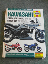 Haynes kawasaki ex500 for sale  LINCOLN