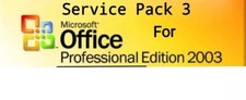 Microsoft Office 2003 Service Pack 3 Aktualizacja oprogramowania office2003 Aplikacja SP3 Fix na sprzedaż  Wysyłka do Poland