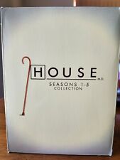 House M.D. Conjunto Caixa Coleção Seasons 1-5 (DVD, 2009, 28 Discos) R4, usado comprar usado  Enviando para Brazil