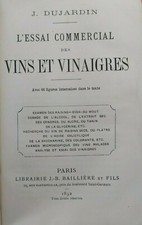 Dujardin Jules PRUEBA Comercial Vinos Y Vinagres Acetos Winetasting 1892Eo - 64 comprar usado  Enviando para Brazil