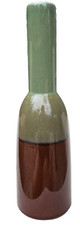 Contemporary vase green for sale  Canton