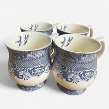 Churchill blue willow for sale  EDINBURGH