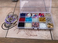 Basteln konvolut perlen gebraucht kaufen  Bestensee