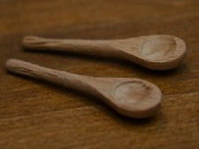 Two wooden spoons for sale  SHEFFIELD