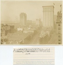 Foto antiga de túnel de bateria Manhattan Nova York vista aérea comprar usado  Enviando para Brazil
