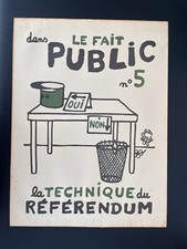 Jean effel affiche d'occasion  Saint-Pierre-de-Bailleul