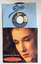 CELINE DION NOTHING BROKEN BUT MY HEART 7" US VINYL 45 - FREE CUSTOM PIC SLEEVE comprar usado  Enviando para Brazil