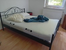 Metallbett 140x200 lattenrost gebraucht kaufen  Saarbrücken