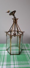 Brass glass hall for sale  NORWICH