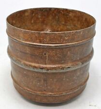 Ferro Antico Rotondo Grano Misurazione Pentola Mana Originale Old Mano comprar usado  Enviando para Brazil